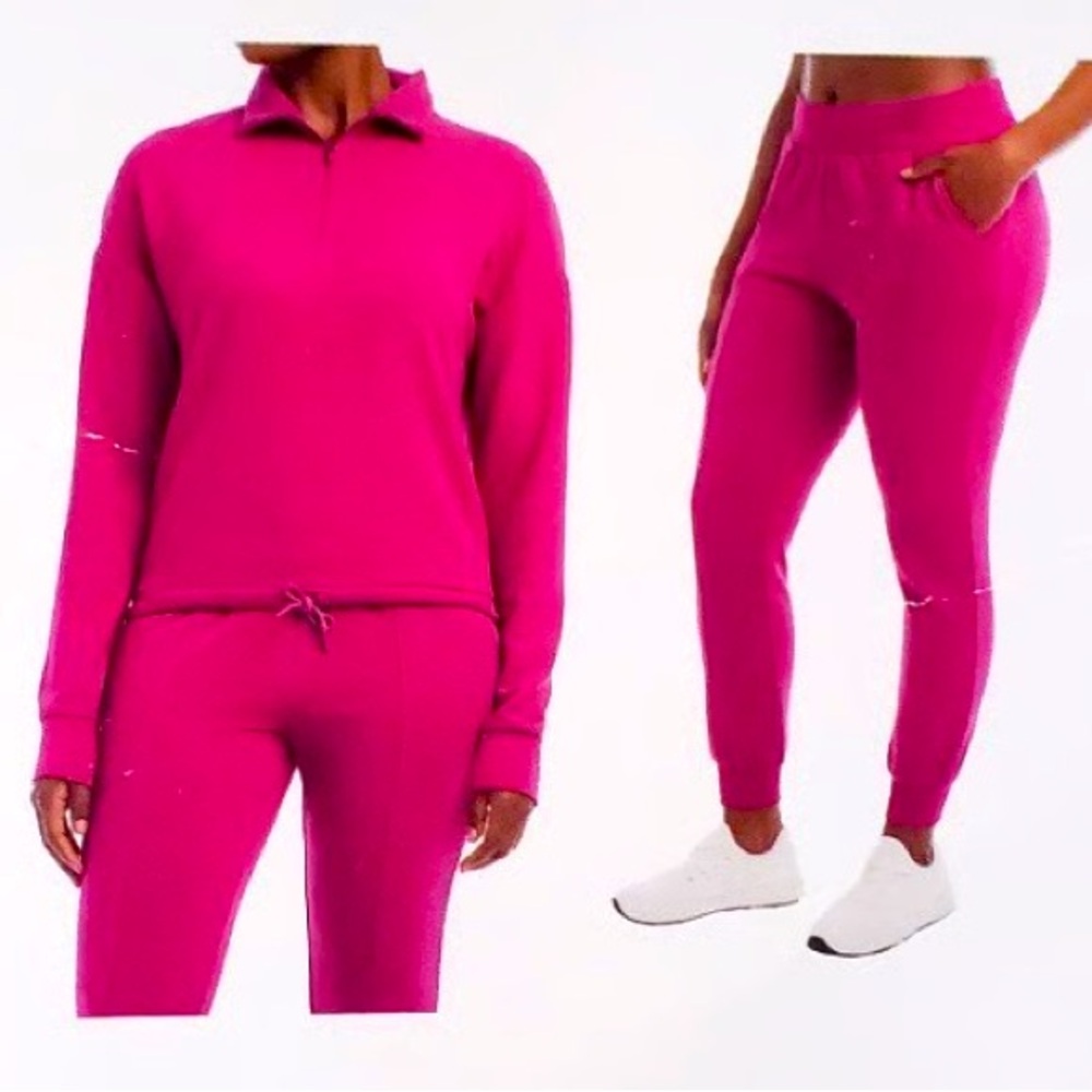 Jockey pink waffle set E025